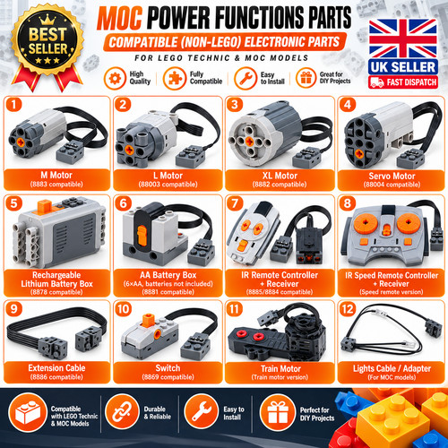 Diy power functions parts - diy,