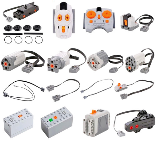 Power functions motor - functions, set
