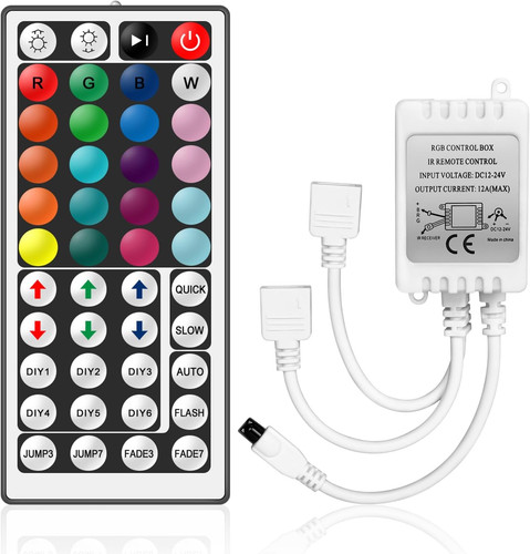 Key wireless rgb led - ir,